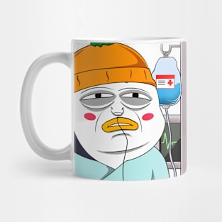 Sick Penguin Mug